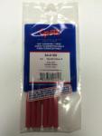 RED SHRINK TUBING, 1/4 , 6