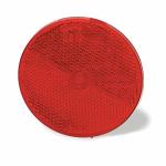 REFLECTOR, RED ROUND