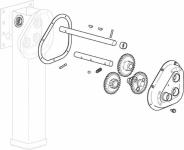 REPAIR KIT GEAR BOX 2S