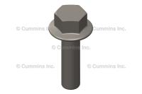 4377682, Cummins, SCREW, HEXAGON FLANGE HEAD CAP - 4377682