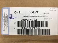 2607244C93, Navistar International, VALVE, RH SERVICE LEVELING - 2607244C93