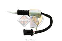 SOLENOID, ELECTRONIC SHUTOFF, W/ SPRING, PLUNGER, BOOT AND MOUNTING BRACKET, SWITCH LESS TYPE