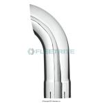 STACK, EXHAUST, 5 IN. X 60 IN, OD CURVED, CHROME