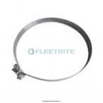 Fleetrite Strap Muffler Support; Size: 13.5 IN; Material: Stainless Steel