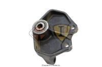 BRACKET, FRONT LEAF SPRING, REAR, LEFT AND RIGHT, W/ RUBBER BUSHING