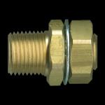 TERMINAL BOLT, STL 1/2M-1/4F