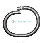 FLT89714K, Fleetrite, Fleetrite Exhaust Flex Tube; Size: 4 IN x 25'; Material: Galvanized - FLT89714K