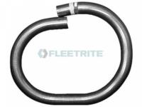 FLT89610K, Fleetrite, PIPE, EXHAUST, GALVANIZED, 5 IN. DIA, 24 IN. BODY LENGTH - FLT89610K