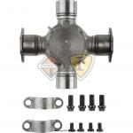 U-JOINT KIT, DRIVE SHAFT, HALF ROUND (HR) STYLE, SPICER, 1810, 7.547 BETWEEN CAPS, 1.938 BEARING CAP DIA, 7.547 OVER BEARING C