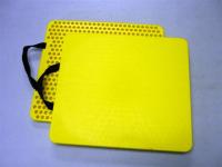 Yellow Dolly Pads, Set of 2