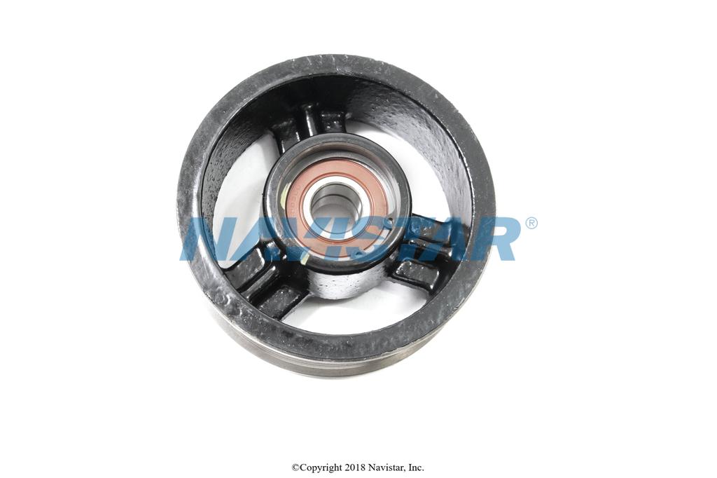 1822653C92, Navistar International, T444E IDLER PULLEY, GROOVED - part number 1822653C92
