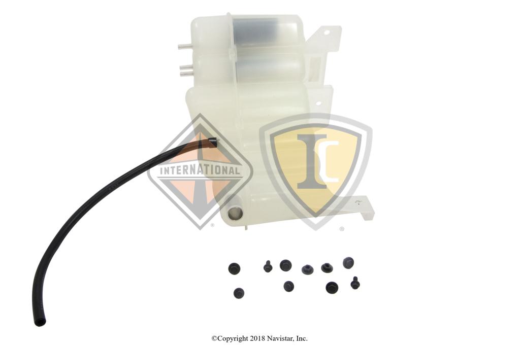 2604784C91, Navistar International, TANK, SURGE, RADIATOR, COOLING SYSTEM, 3 VENT - 2604784C91