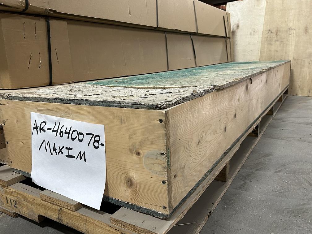 AR-4640078-MAXIM, Michel's Industries Ltd, MANUAL CRANK MESH TARP ASSEMBLY FOR ARNE'S CROSSGATE TRAILERS. - part number AR-4640078-MAXIM