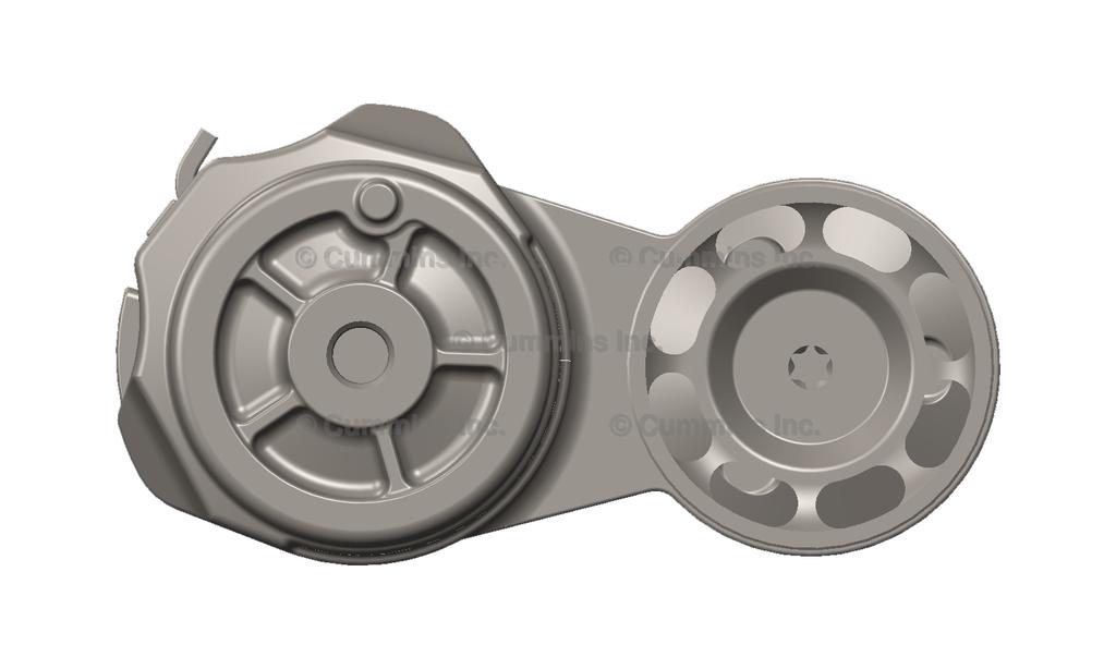 3102888, Cummins, TENSIONER, BELT - part number 3102888