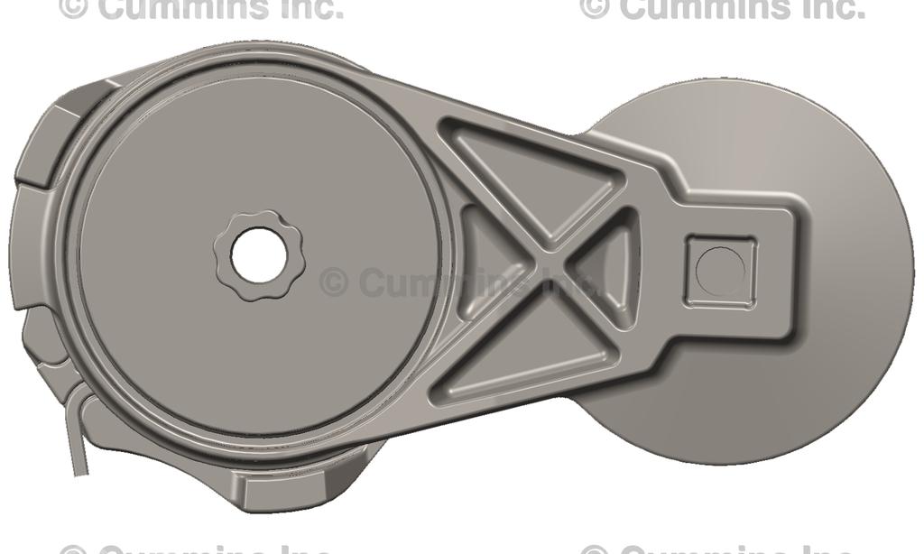 3976834, Cummins, TENSIONER, BELT - part number 3976834