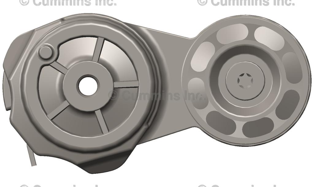5270678, Cummins, TENSIONER, BELT - part number 5270678