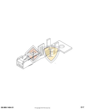3710403C1, Navistar International, Uncategorized, TERMINAL CABLE KOSTAL SLK 2. - 3710403C1
