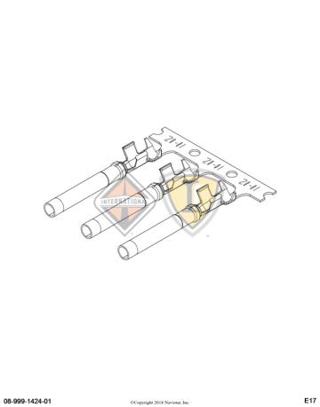 3555249C1, Navistar International, TERMINAL, CABLE - 3555249C1