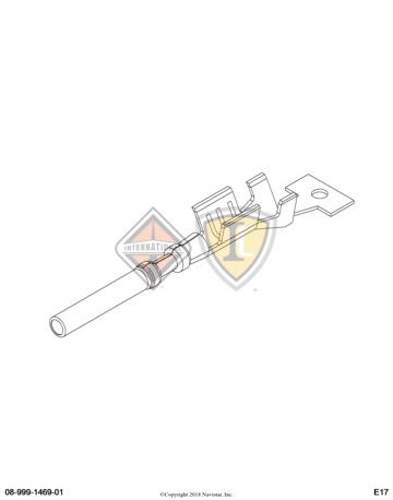 3562314C1, Navistar International, TERMINAL, ELECT, CABLE THOMAS AND BETTS - part number 3562314C1