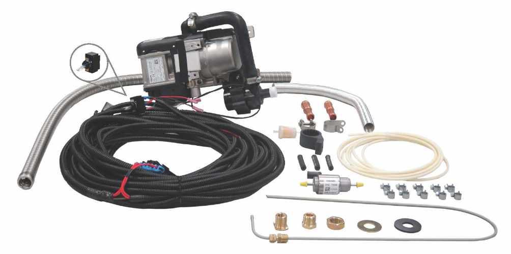 WEB5010666A, Webasto, Thermo Pro 50 Diesel Standard Heater Kit - WEB5010666A