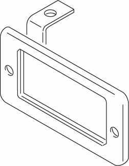 WEB474630, Webasto, TIMER MOUNTING BRACKET - WEB474630