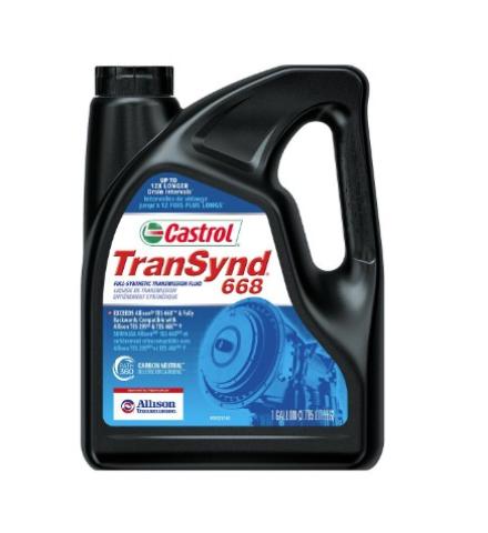 0908916, WAKEFIELD CANADA INC, TRANSYND 668 ALLISON TRANSMISSION OIL 3.785L JUG - 0908916