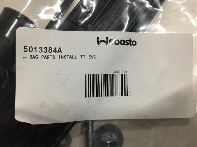 WEB5013379A, Webasto, TT EVO 12V SMARTEMP FX TR - BLUETOOTH KIT - part number WEB5013379A