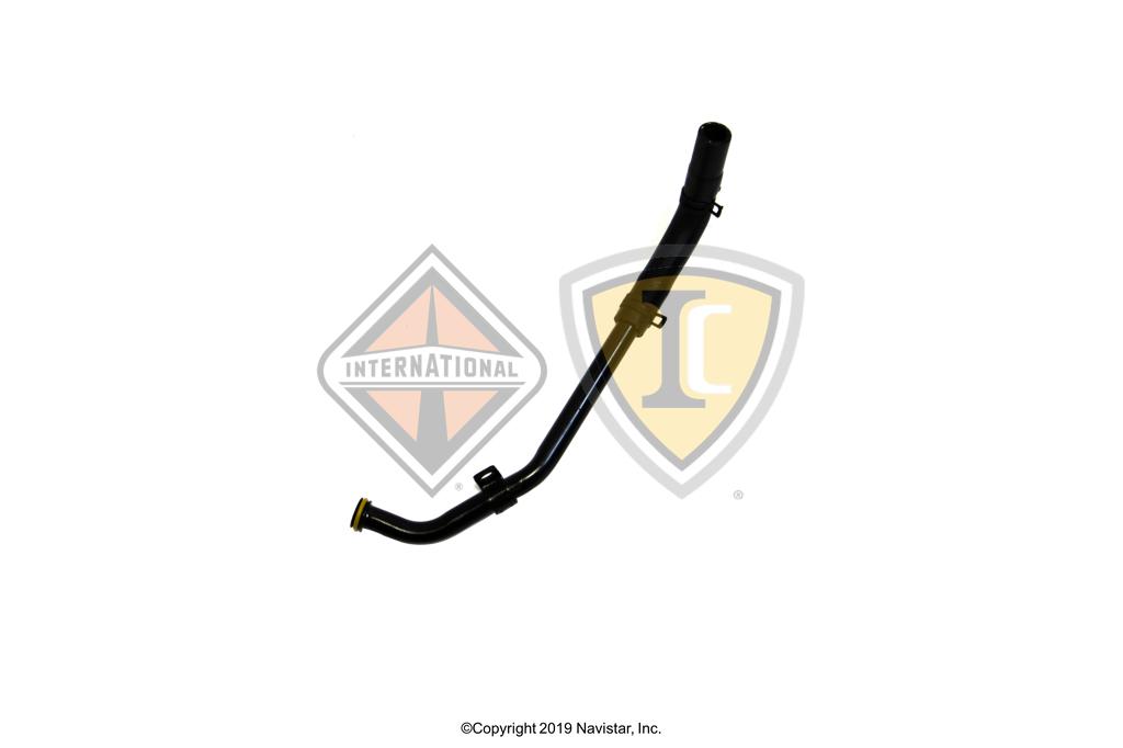 1885356C93, Navistar International, TUBE ASSY, OIL DRAIN, TURBO, LP - part number 1885356C93