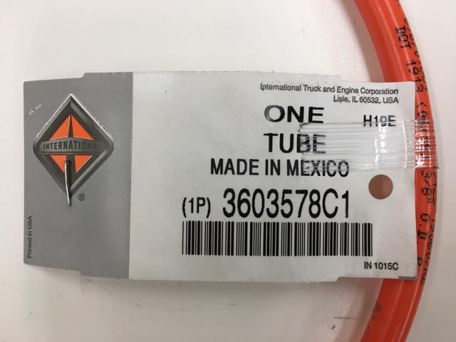 3603578C1, Navistar International, TUBE, AIR TANK, FORMED-3/8 ORANGE - part number 3603578C1