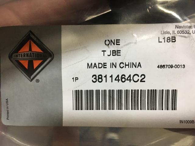 3811464C2 by Navistar International TUBE, COOLING 3811464C2 by Navistar International TUBE, COOLING