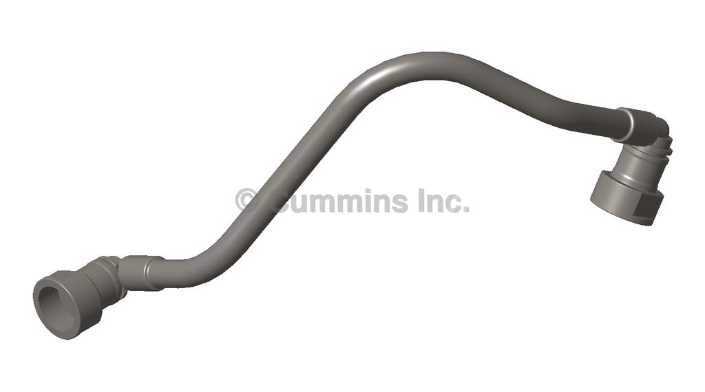 5260952, Cummins, Engine Components, TUBE, COMPRESSOR WATER OUTLET - part number 5260952