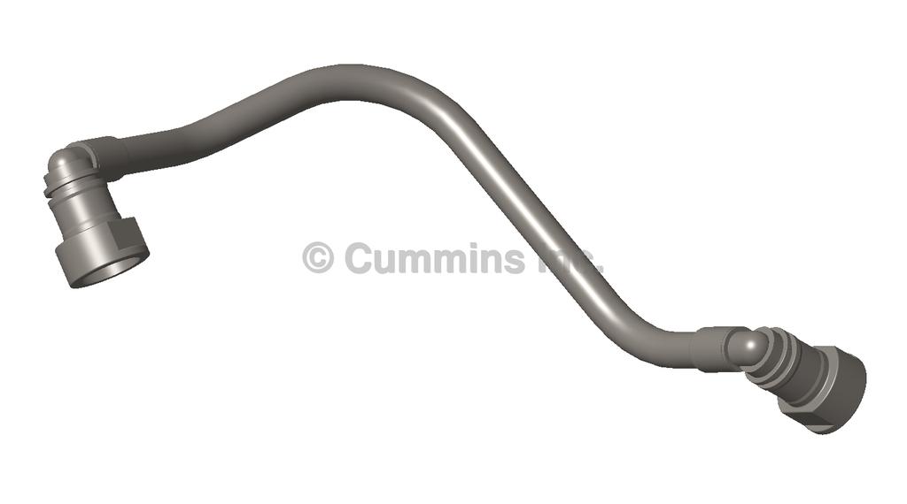 5260952, Cummins, Engine Components, TUBE, COMPRESSOR WATER OUTLET - 5260952