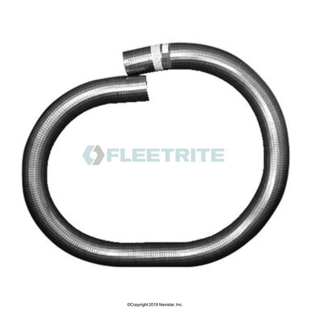 FLT89715K, Fleetrite, PIPE, EXHAUST, GALVANIZED, 5 IN. DIA, 25 FT BODY LENGTH - FLT89715K