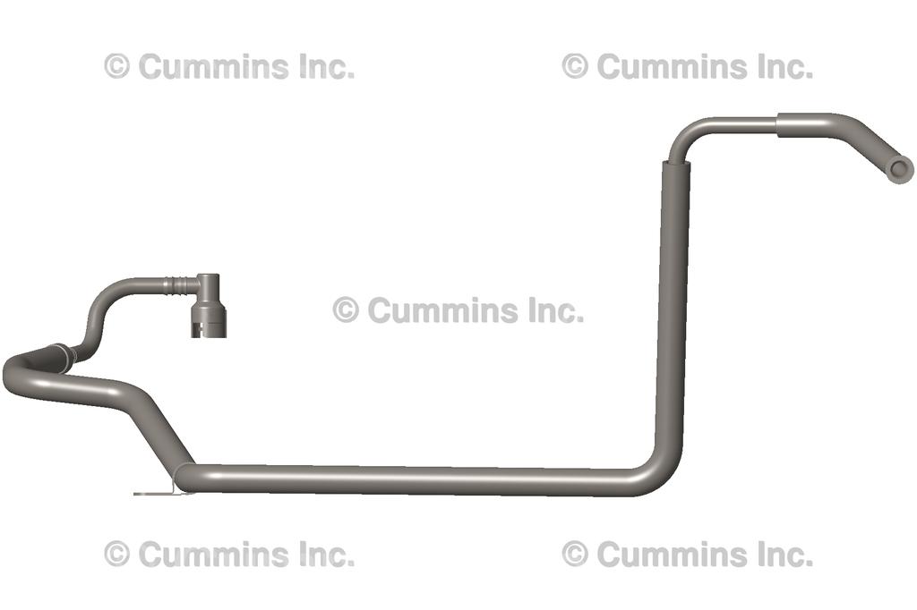 3691032, Cummins, Uncategorized, TUBE, LUBE OIL DRAIN - part number 3691032