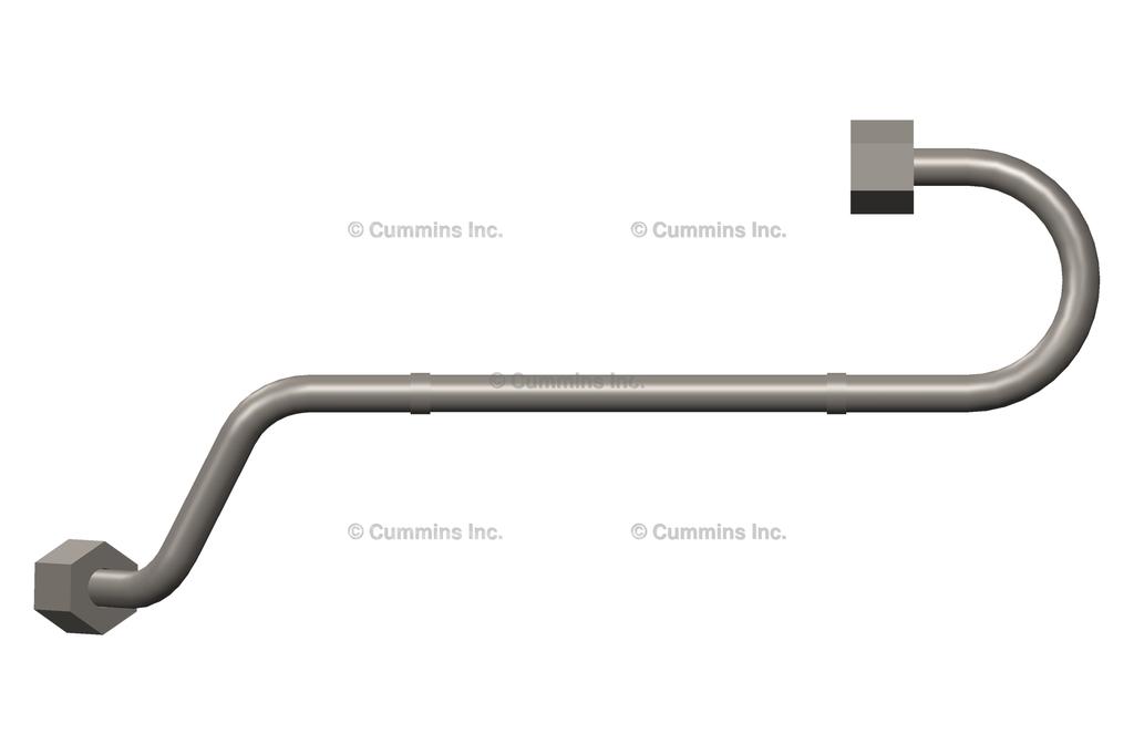 3681718, Cummins, Engine Components, TUBE, TUR OIL SUPPLY - part number 3681718