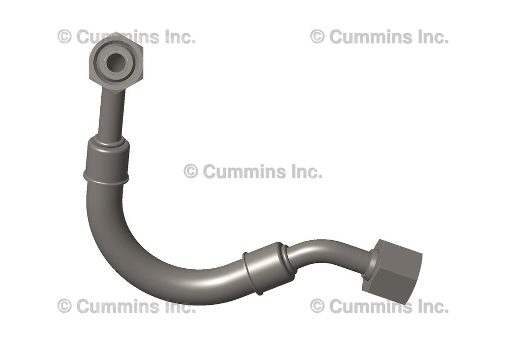 5401536, Cummins, Engine Components, TUBE ,TUR OIL SUPPLY - part number 5401536
