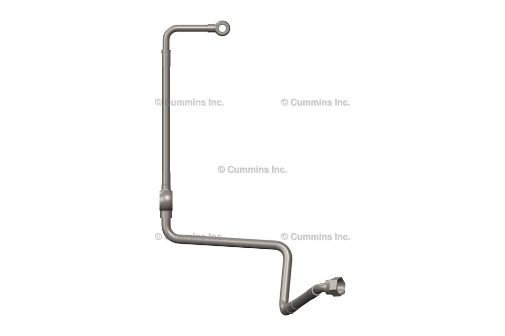 4318952, Cummins, TUBE ,TUR COOLANT SUPPLY - part number 4318952
