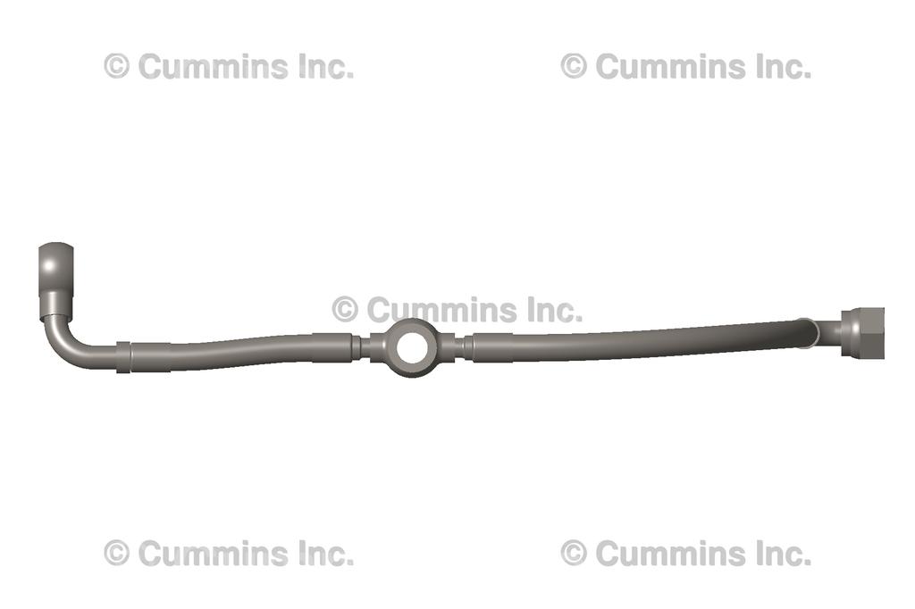 3686355, Cummins, TUBE ,TUR OIL DRAIN - part number 3686355