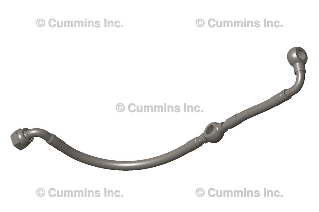 3686355, Cummins, TUBE ,TUR OIL DRAIN - part number 3686355