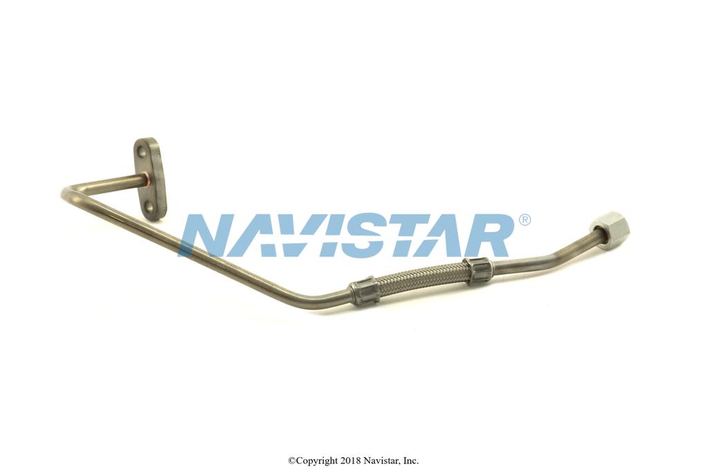 1875053C1, Navistar International, TUBE ASSY, OIL INLET, TURBO - part number 1875053C1