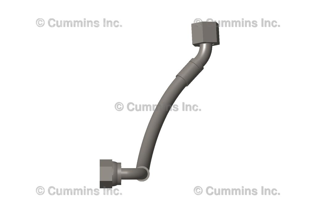 4318183, Cummins, TUBE ,TUR OIL SUPPLY - part number 4318183