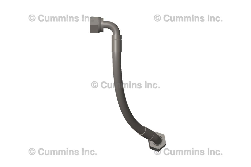 4318183, Cummins, TUBE ,TUR OIL SUPPLY - part number 4318183