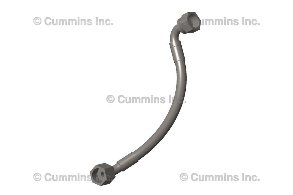4318183, Cummins, TUBE ,TUR OIL SUPPLY - part number 4318183