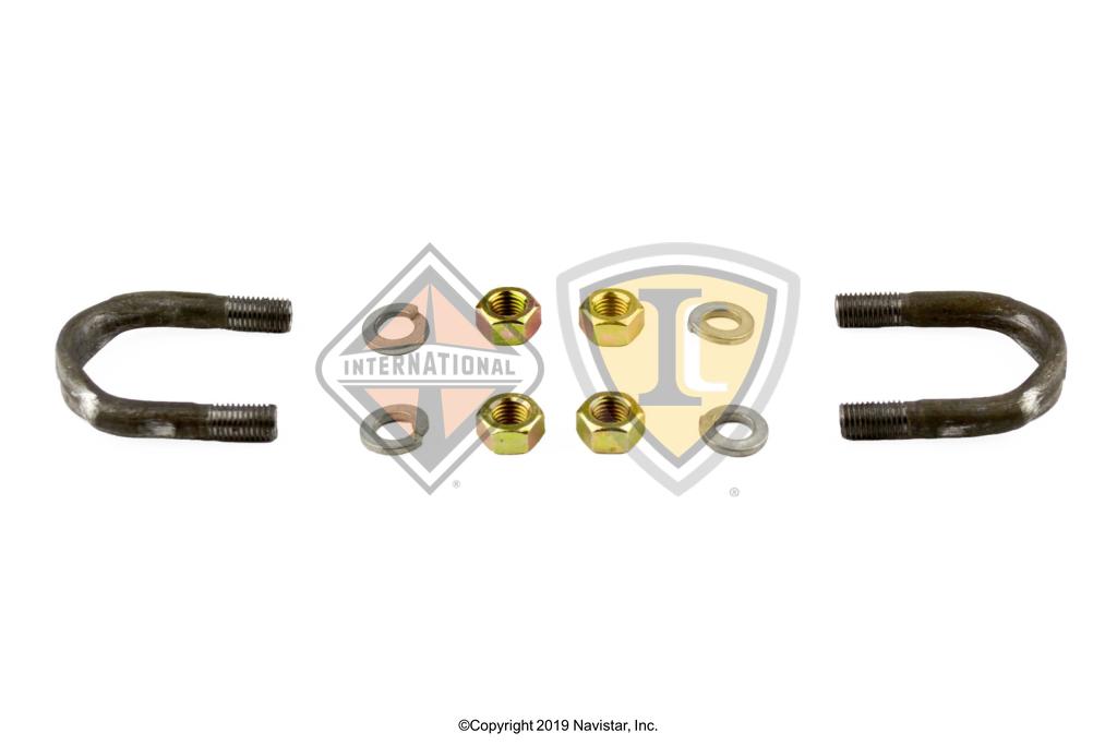 DS29428X, Spicer U-Joints & Center Bearings, U-BOLT KIT, U-JOINT, DRIVE SHAFT, 1280 SERIES - part number DS29428X