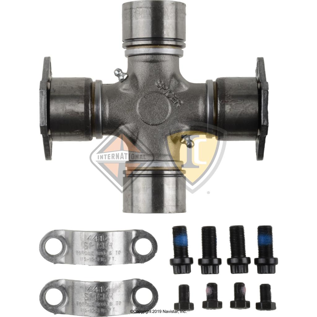 DS5675X, Spicer U-Joints & Center Bearings, U-JOINT KIT, DRIVE SHAFT, HALF ROUND (HR) STYLE, SPICER, 1710, 6.094 BETWEEN CAPS, 1.938 BEARING CAP DIA, 6.094 OVER BEARING C - DS5675X