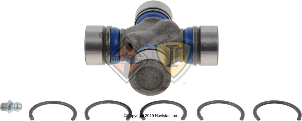 DS53147X, Spicer U-Joints & Center Bearings, Driveline U-Joint; Greaseable:Y; Type:ISR Style; Bearing Cap Type:Round; Snap Ring Type:Internal; Snap Ring Included:Y; Manufacturer:Mechanics; Serie - DS53147X