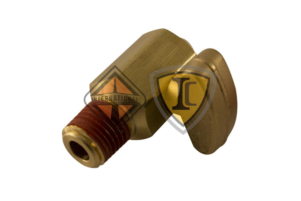 25450H, Navistar International, VALVE, DRAIN, AIR TANK, 1/4 NPTF - part number 25450H