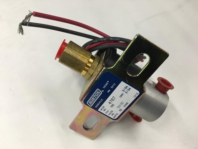 HOR993293, Horton Fans, VALVE, SOLENOID, FAN CLUTCH, 3-WAY, NO-NC, 12VDC, W/ DIODE - part number HOR993293