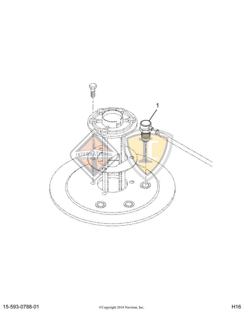 3548222C1, Navistar International, VENTILATOR - 3548222C1