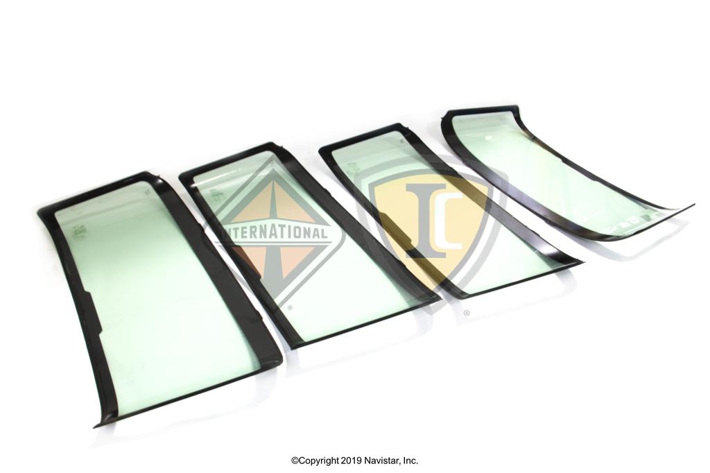 2592448C1, Navistar International, WINDSHIELD, ASM SOLEX - part number 2592448C1